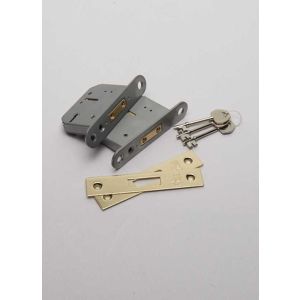 Pair lock housings for 5 lever deadlocks